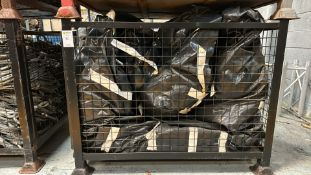 1 x Metal Crate / Cage containing rigging netting