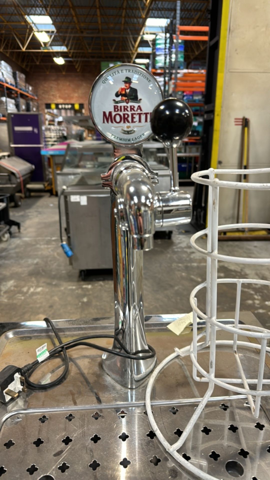 Birra Moretti Branded Beer Stand /Dispensing Unit - Image 4 of 6