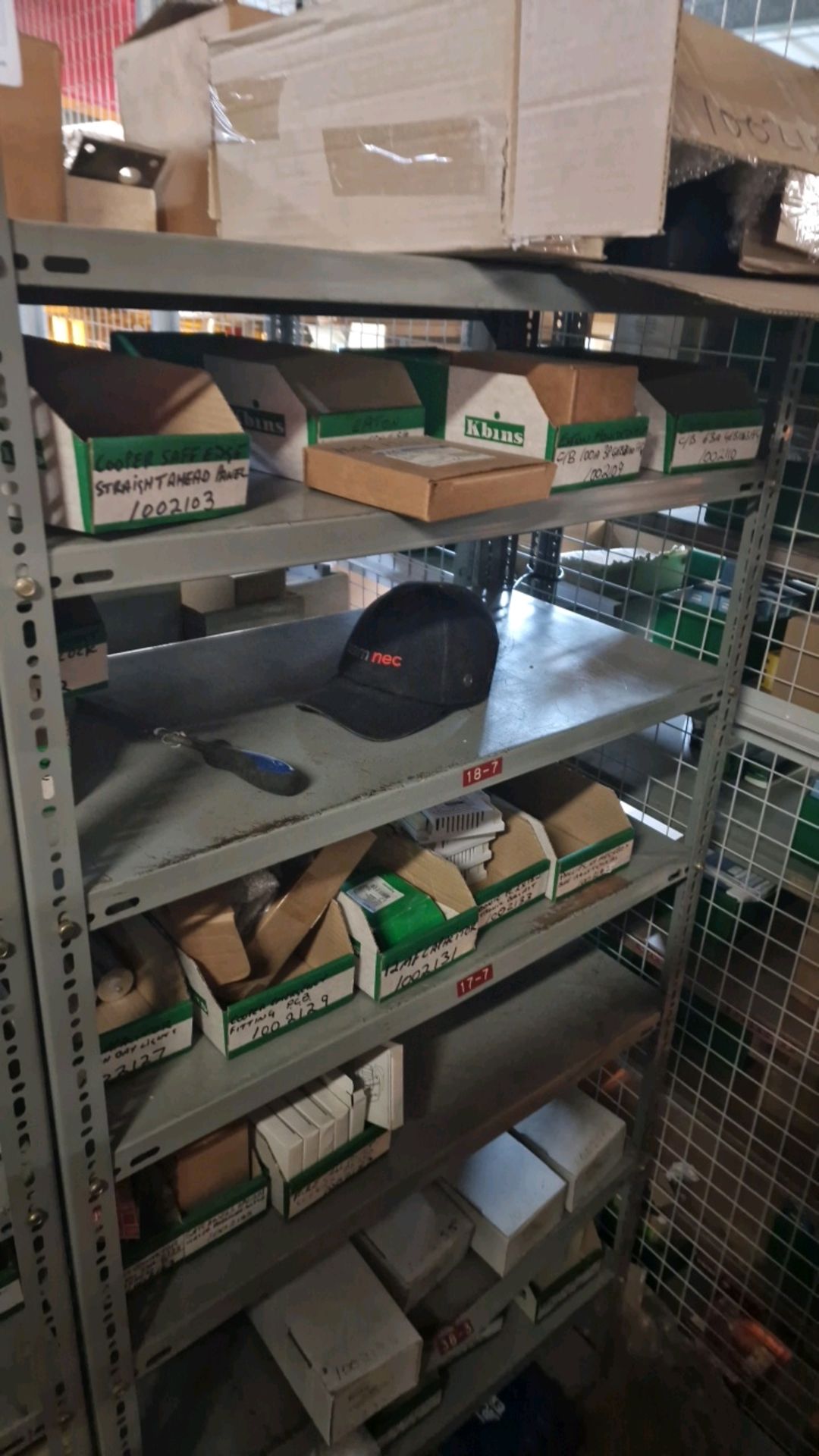 Machine Parts And 1 Run of Shelving - NO RESERVE