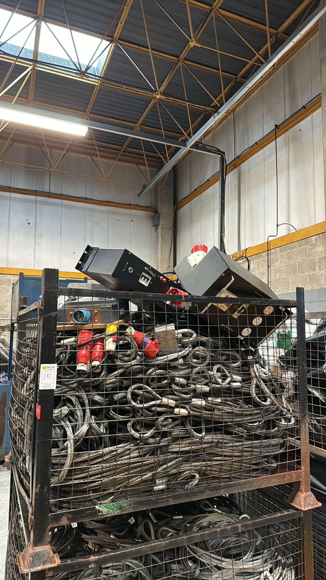 1 x Metal Crate / Cage of industrial steel rigging - Image 5 of 5