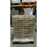 Pallet of Plastic Glass Racks