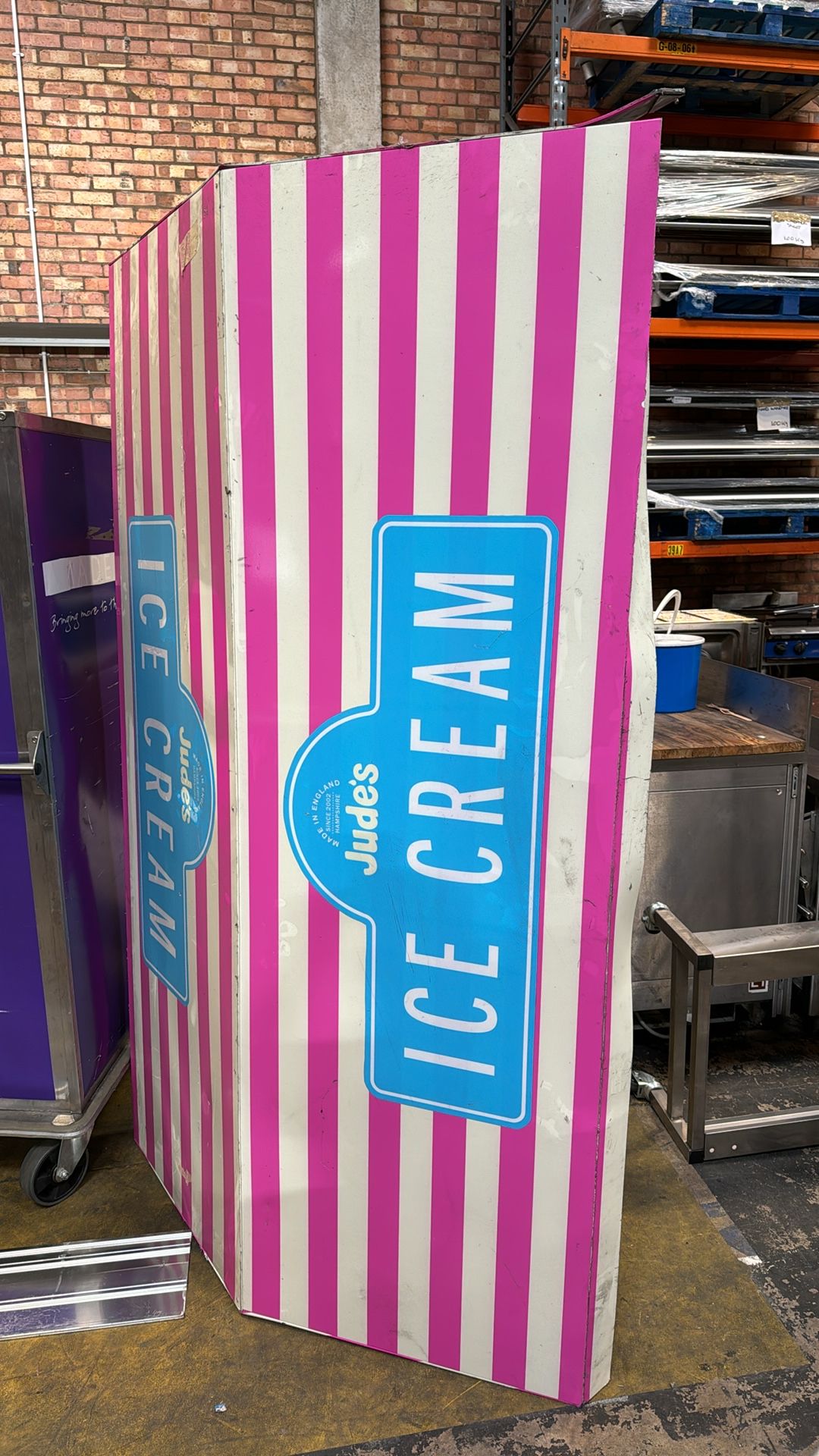 Refrigerated Ice Cream Serving Counter on Wheels - Image 11 of 12