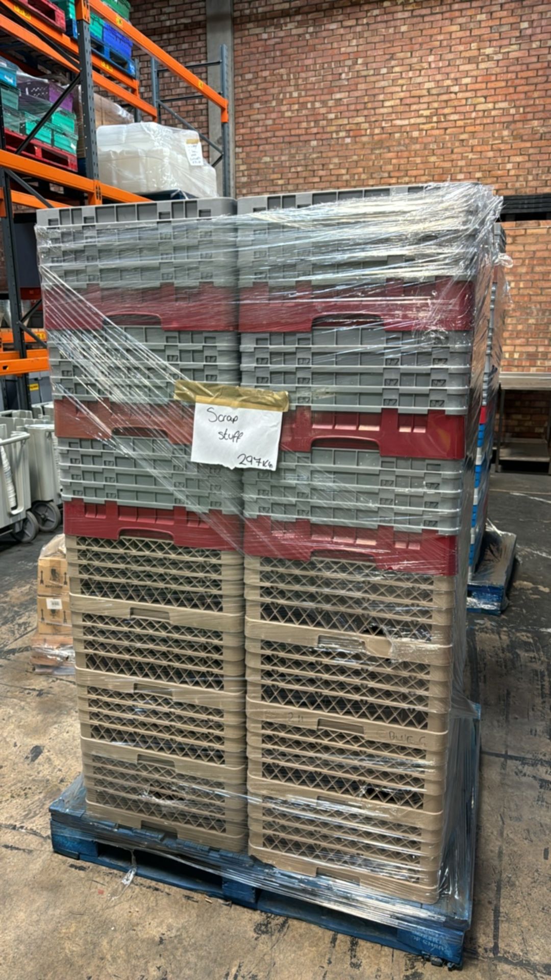 Pallet of Blue 75cl Wine Glasses - Image 2 of 5