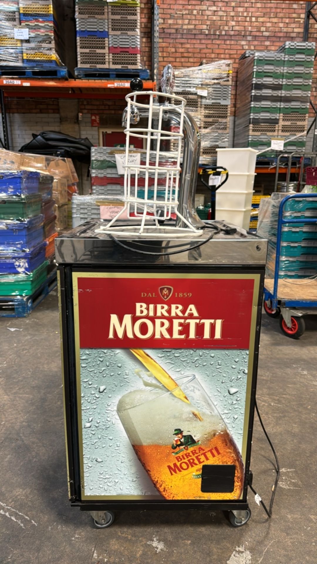 Birra Moretti Branded Beer Stand /Dispensing Unit - Image 3 of 8