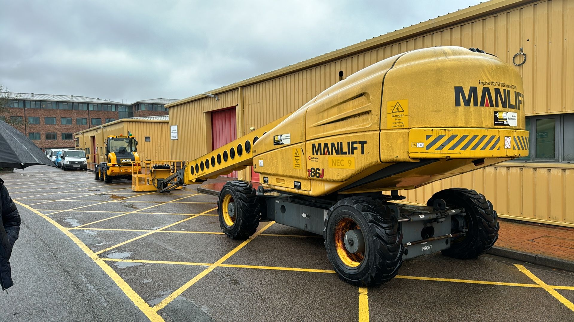 2003 MANLIFT, T86J Wheeled Telescopic Boom Lift 43 - Image 8 of 25