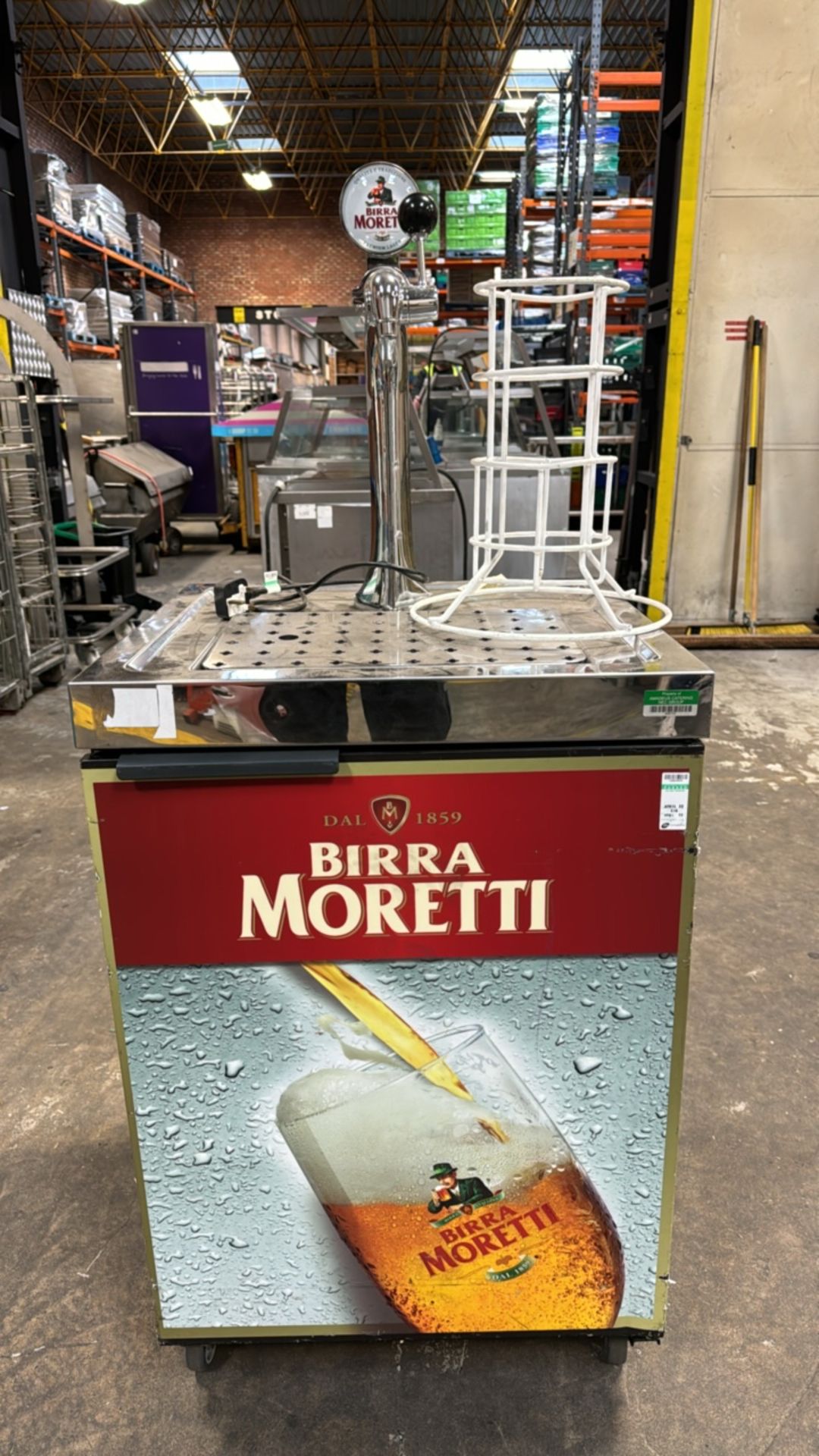 Birra Moretti Branded Beer Stand /Dispensing Unit - Image 6 of 6