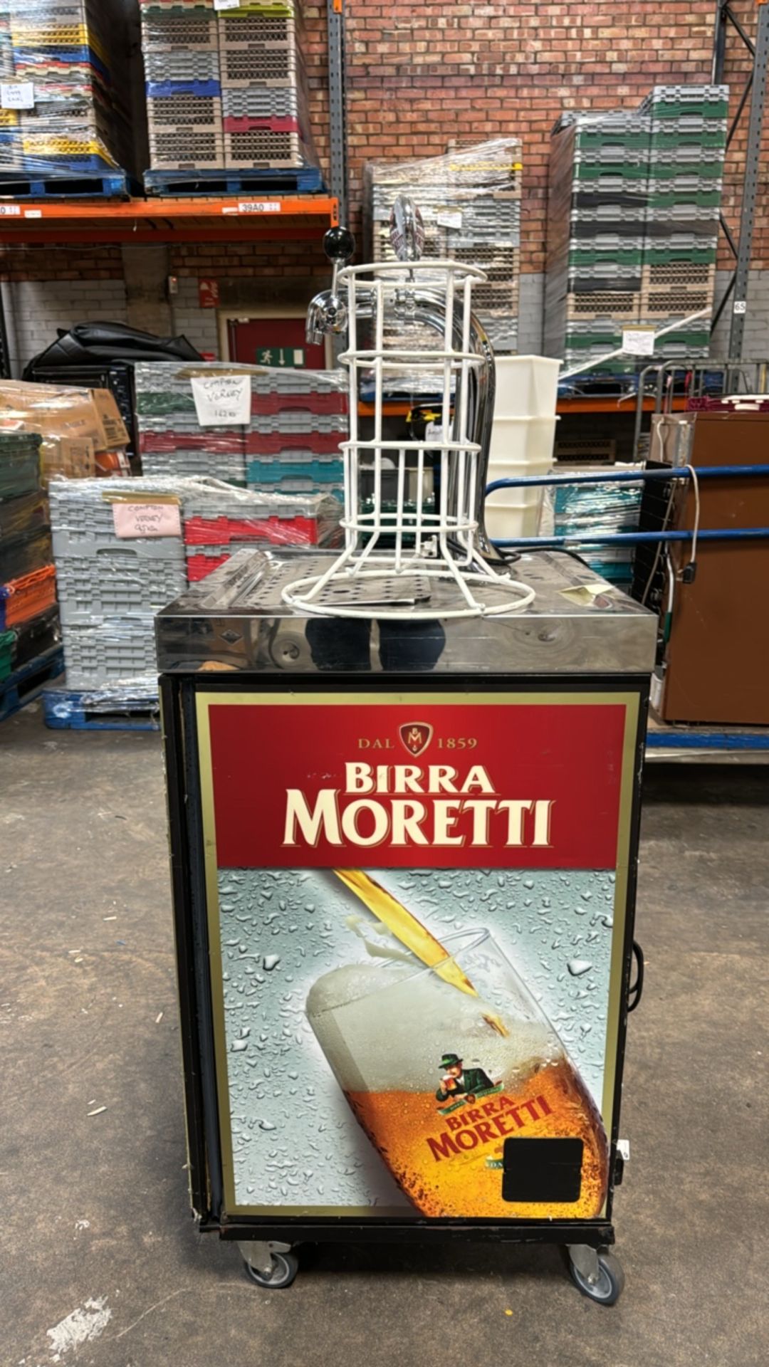 Birra Moretti Branded Beer Stand /Dispensing Unit - Image 2 of 6