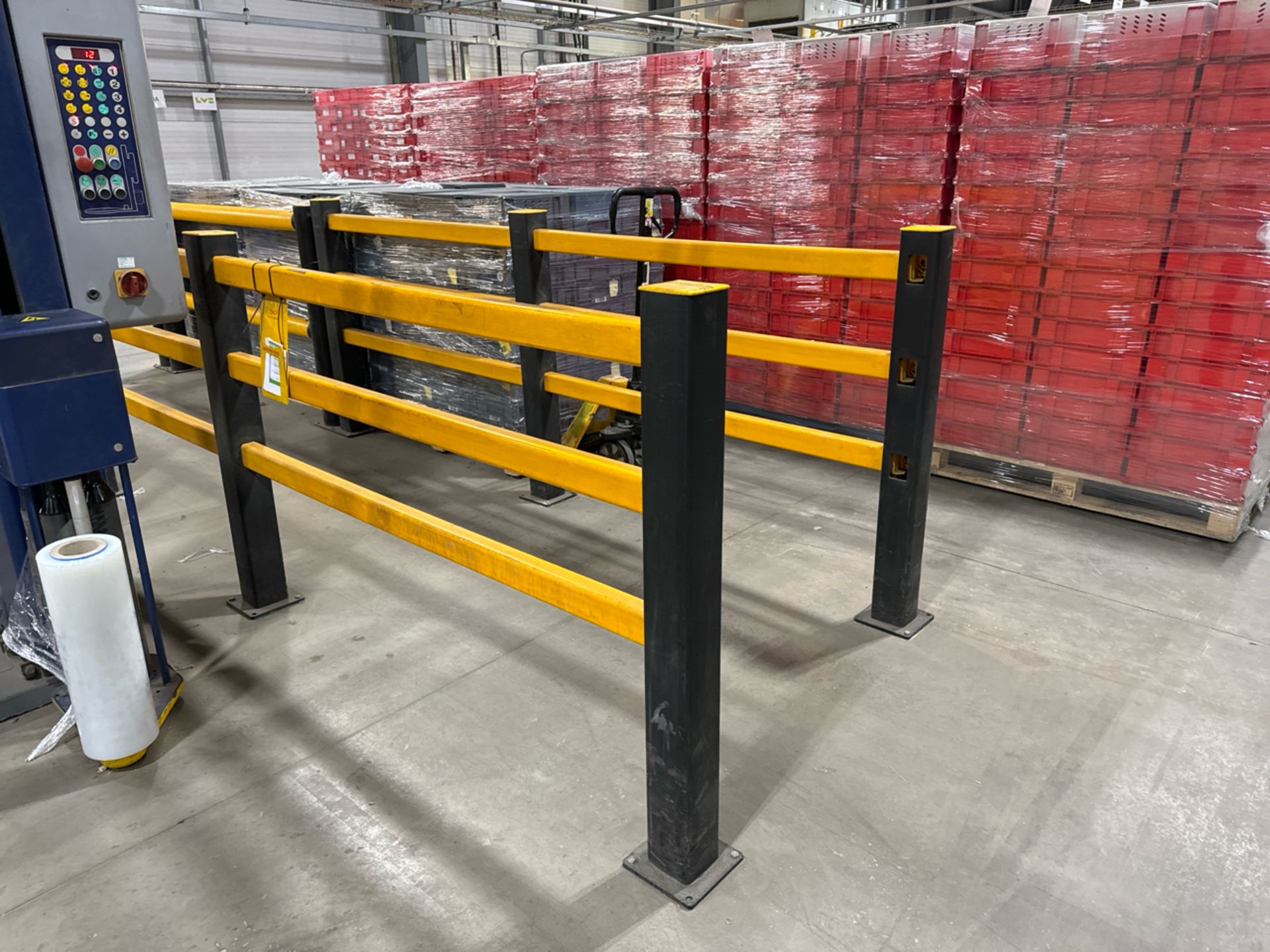 A-Safe Safety Barrier Run Yellow & Black Plastic B - Bild 3 aus 7