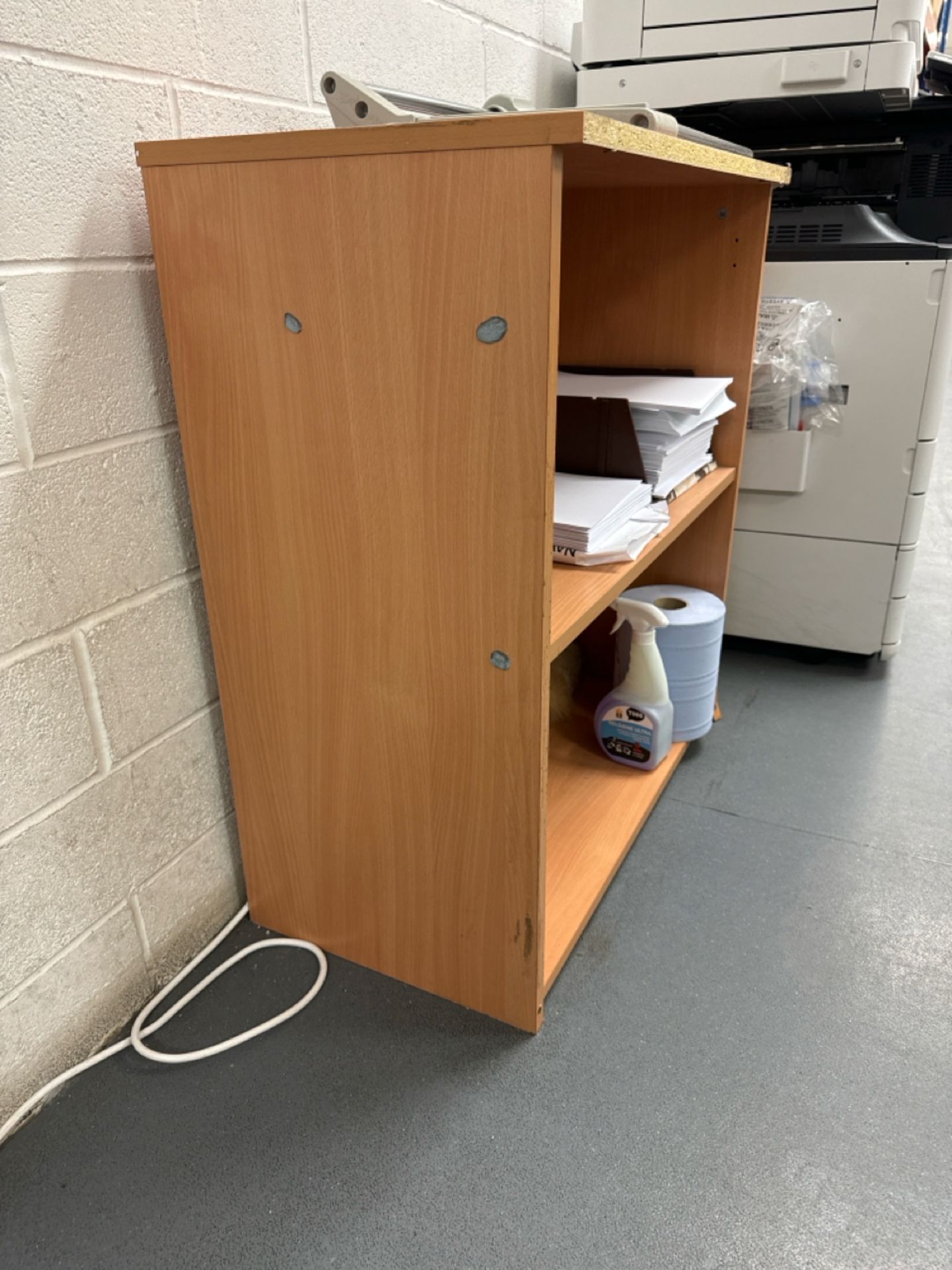 Wooden Storage Shelf Unit x2 - Image 4 of 6