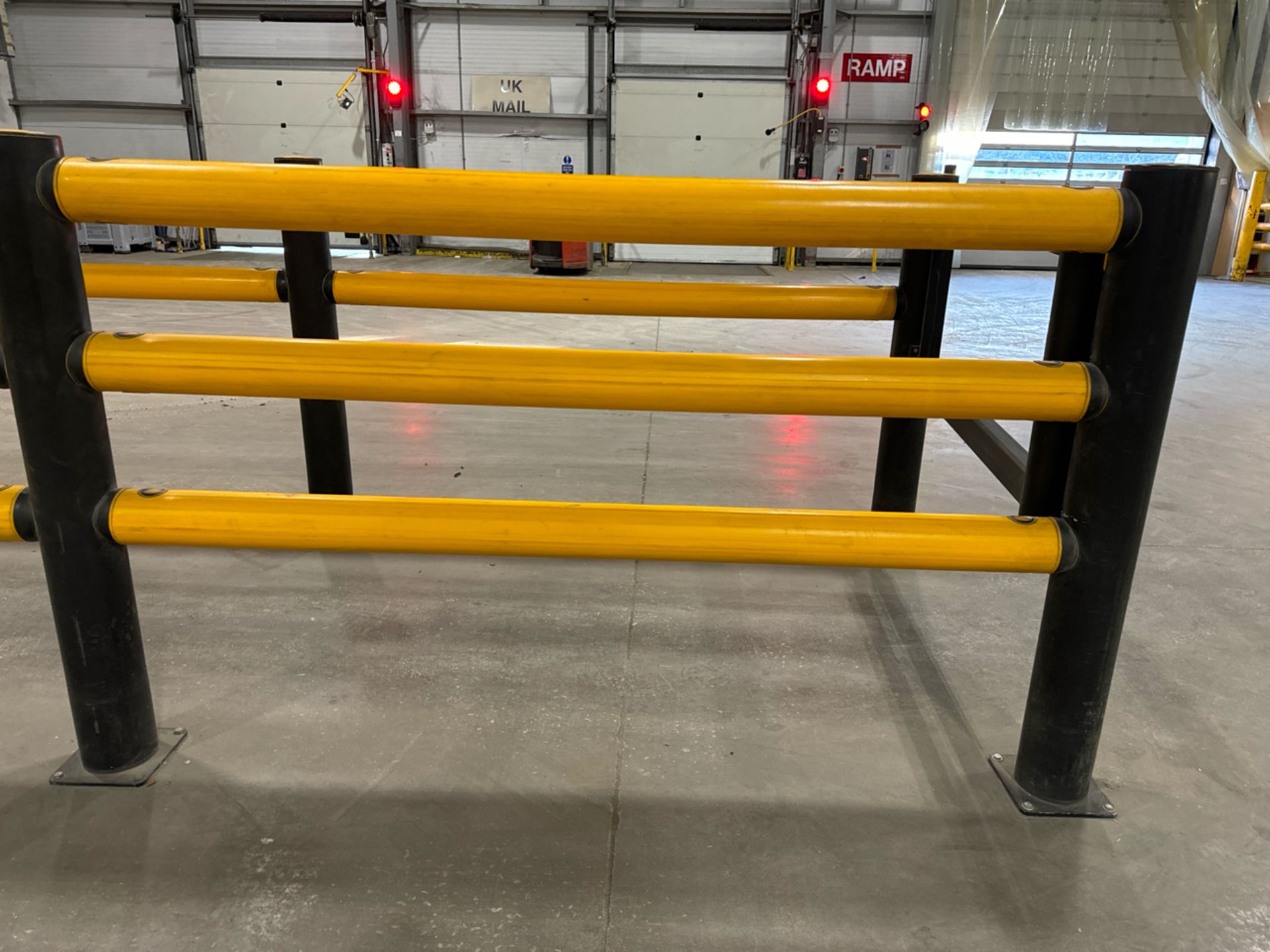 A-Safe Safety Barrier With Gate Yellow & Black Pla - Image 5 of 9