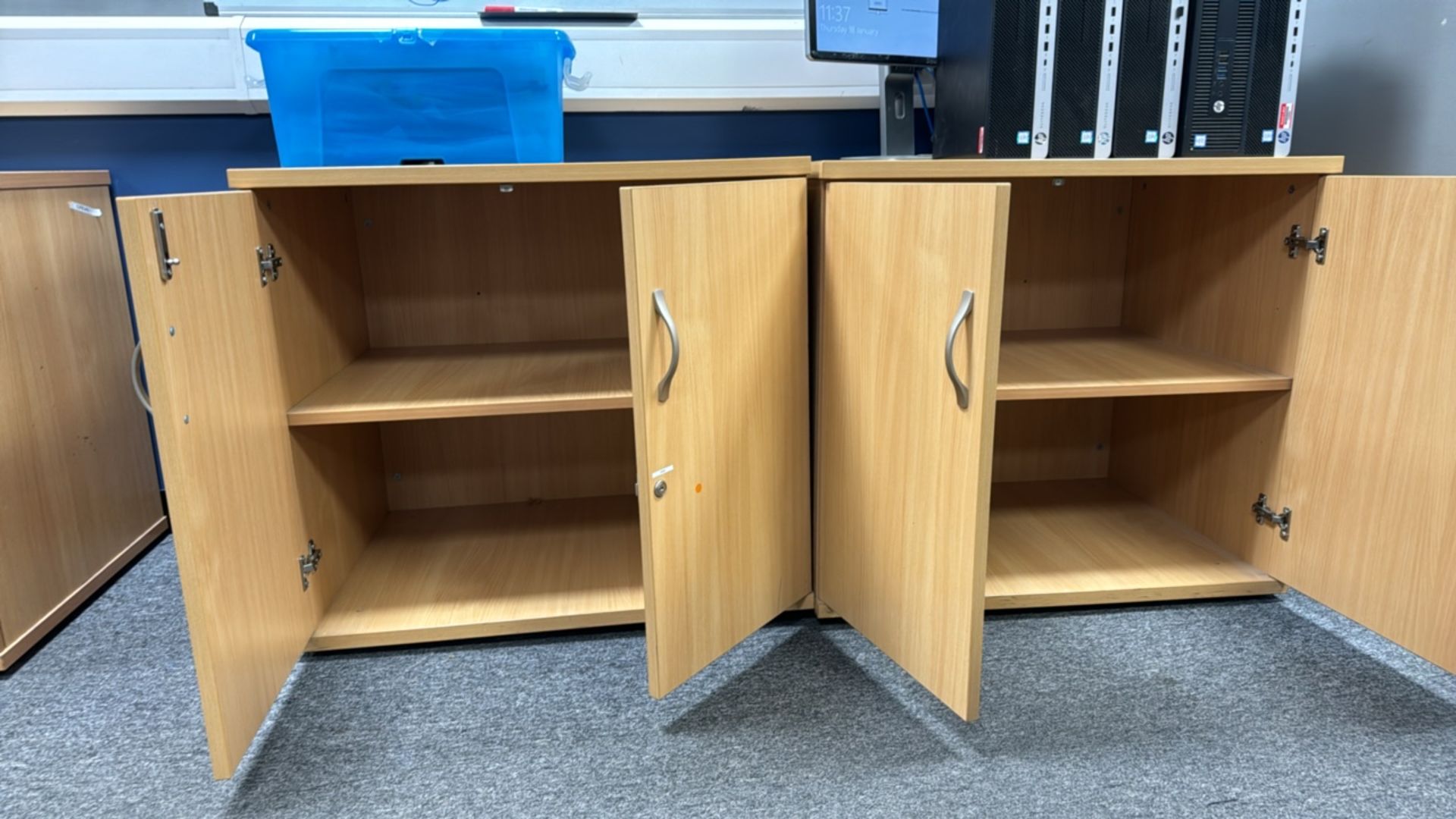 Wooden Storage Cupboard x4 - Image 6 of 6