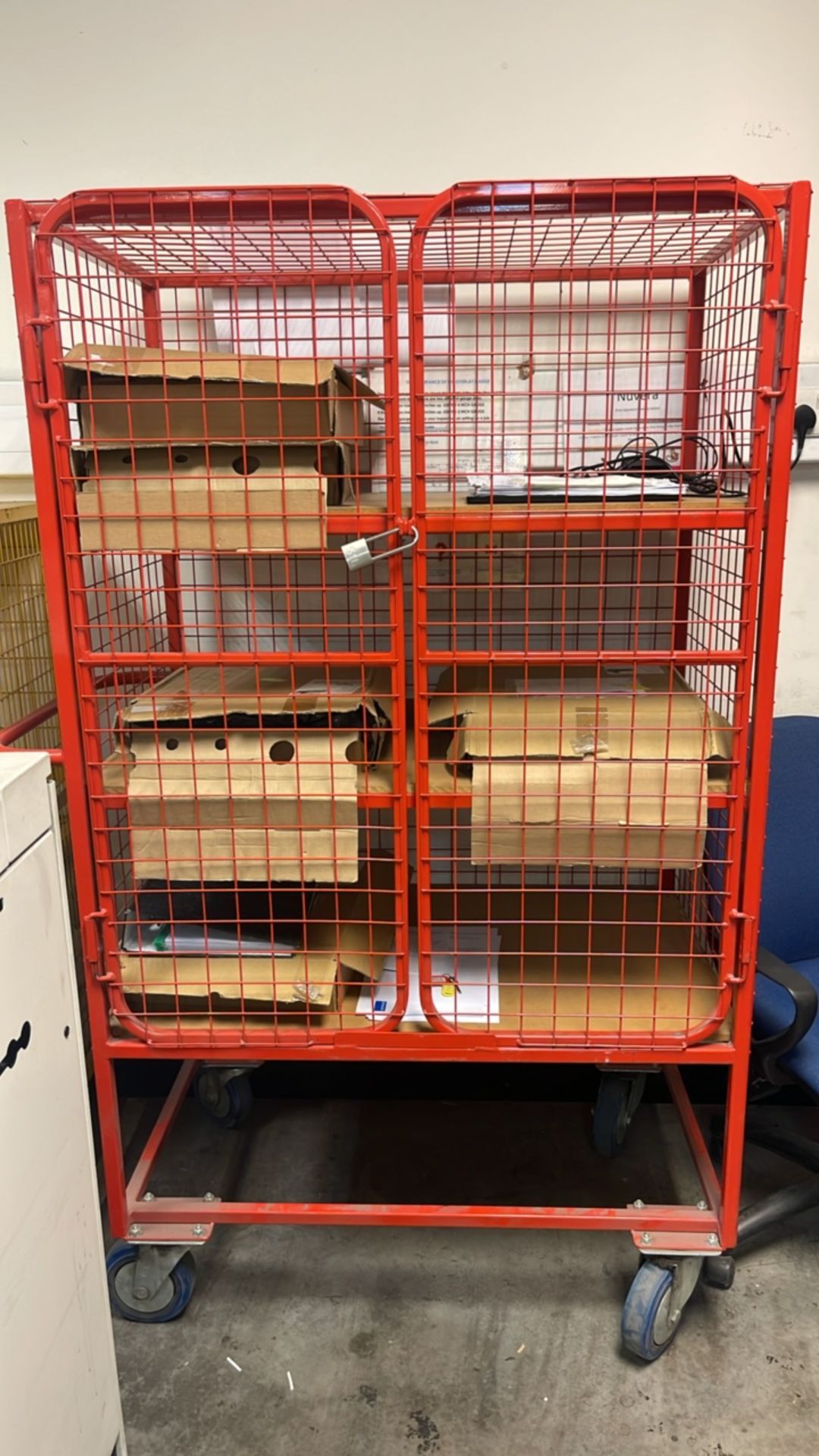 Mobile Cage Storage Units x2 - Image 2 of 8