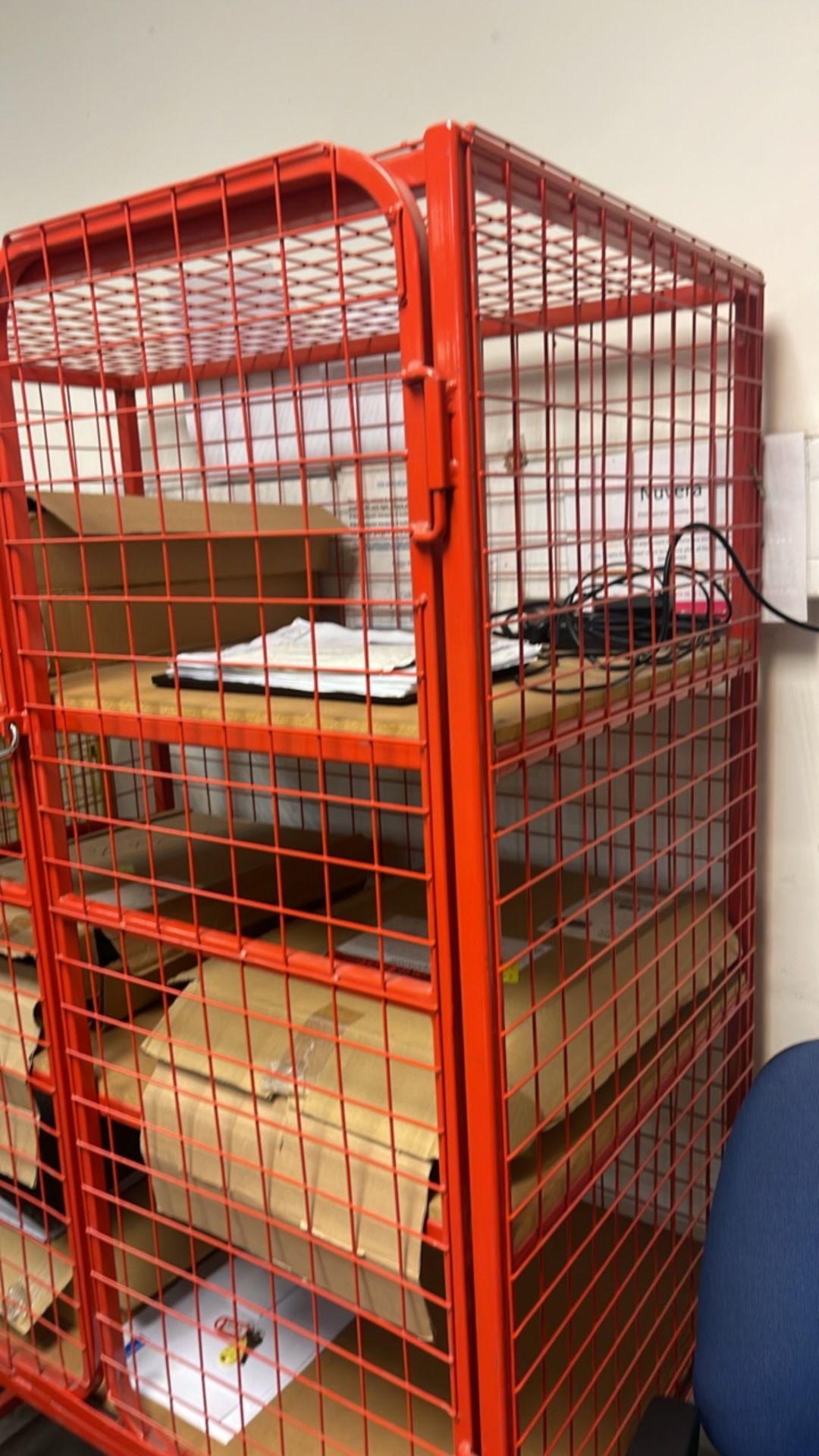 Mobile Cage Storage Units x2 - Image 5 of 8
