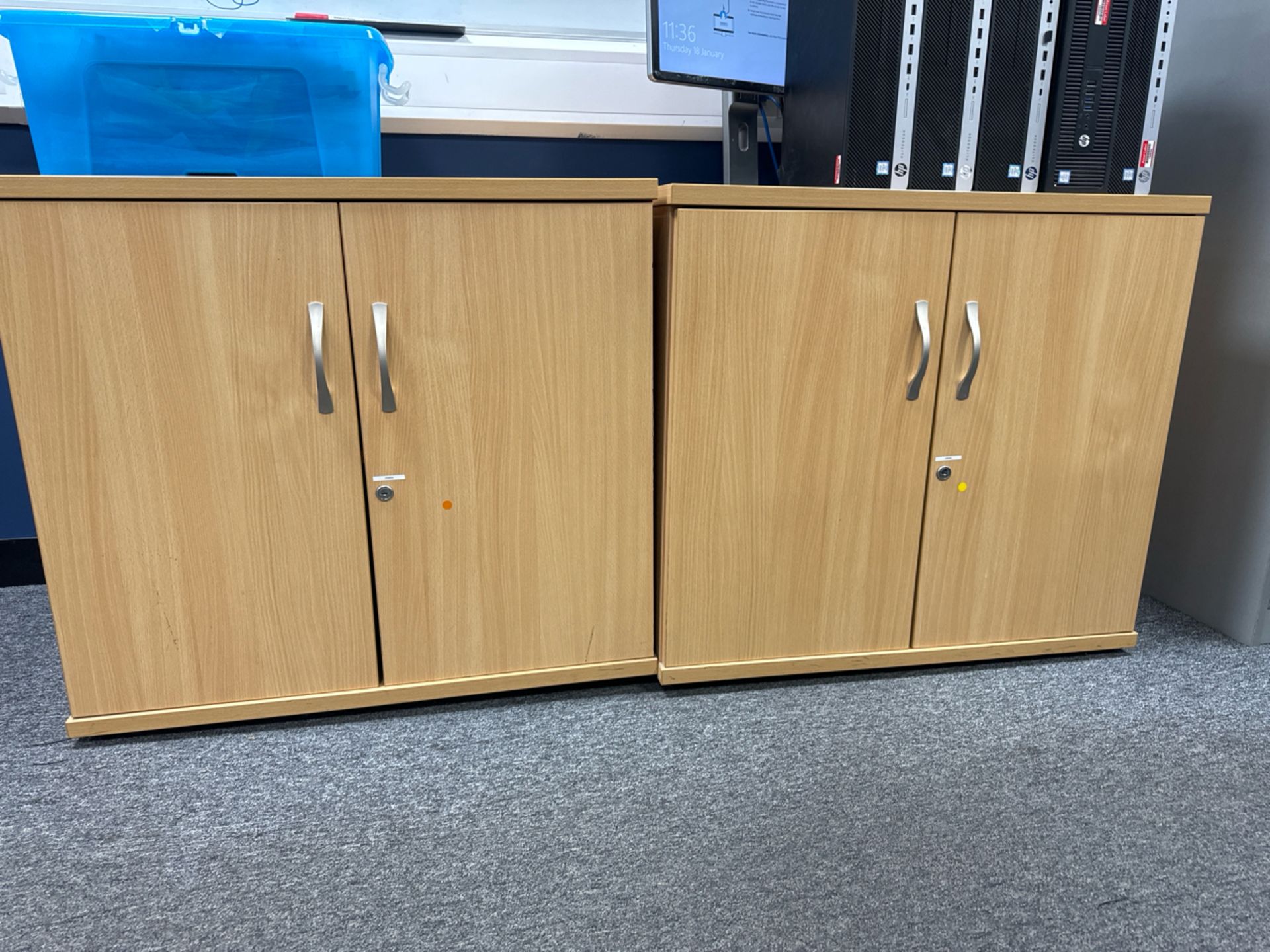 Wooden Storage Cupboard x4 - Image 2 of 6