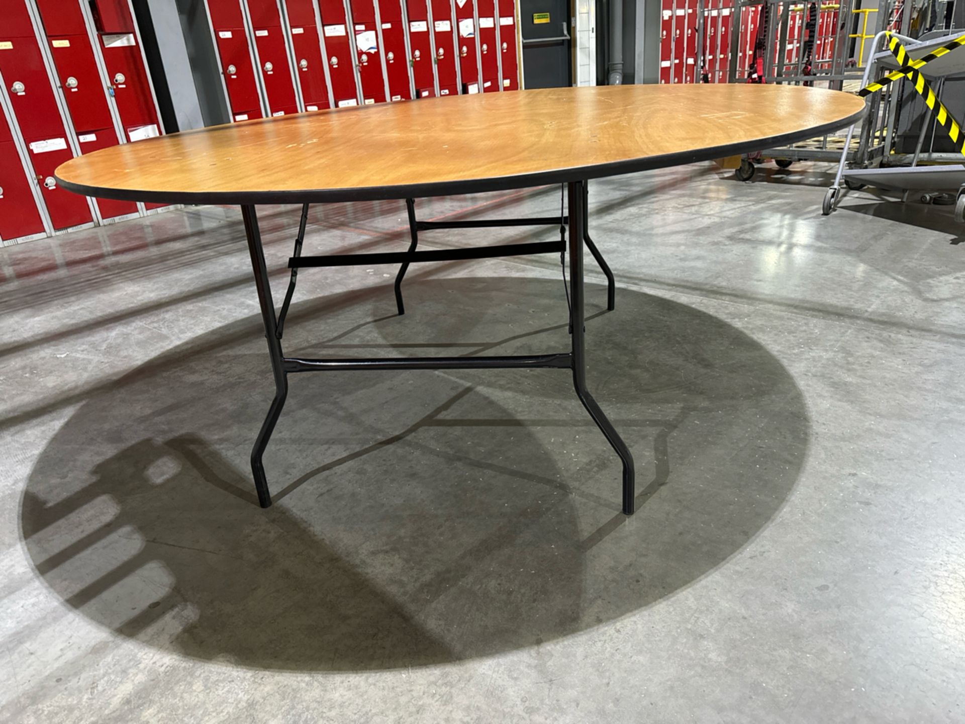 6ft Round Conference Table - Image 3 of 3