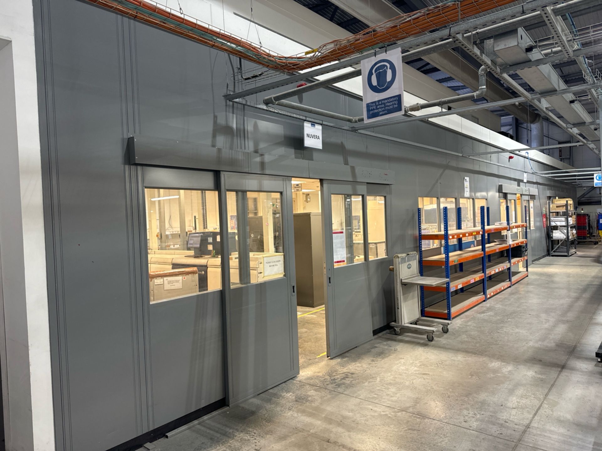 Mezzanine Floor & Office With Modular Wall Include - Bild 7 aus 29