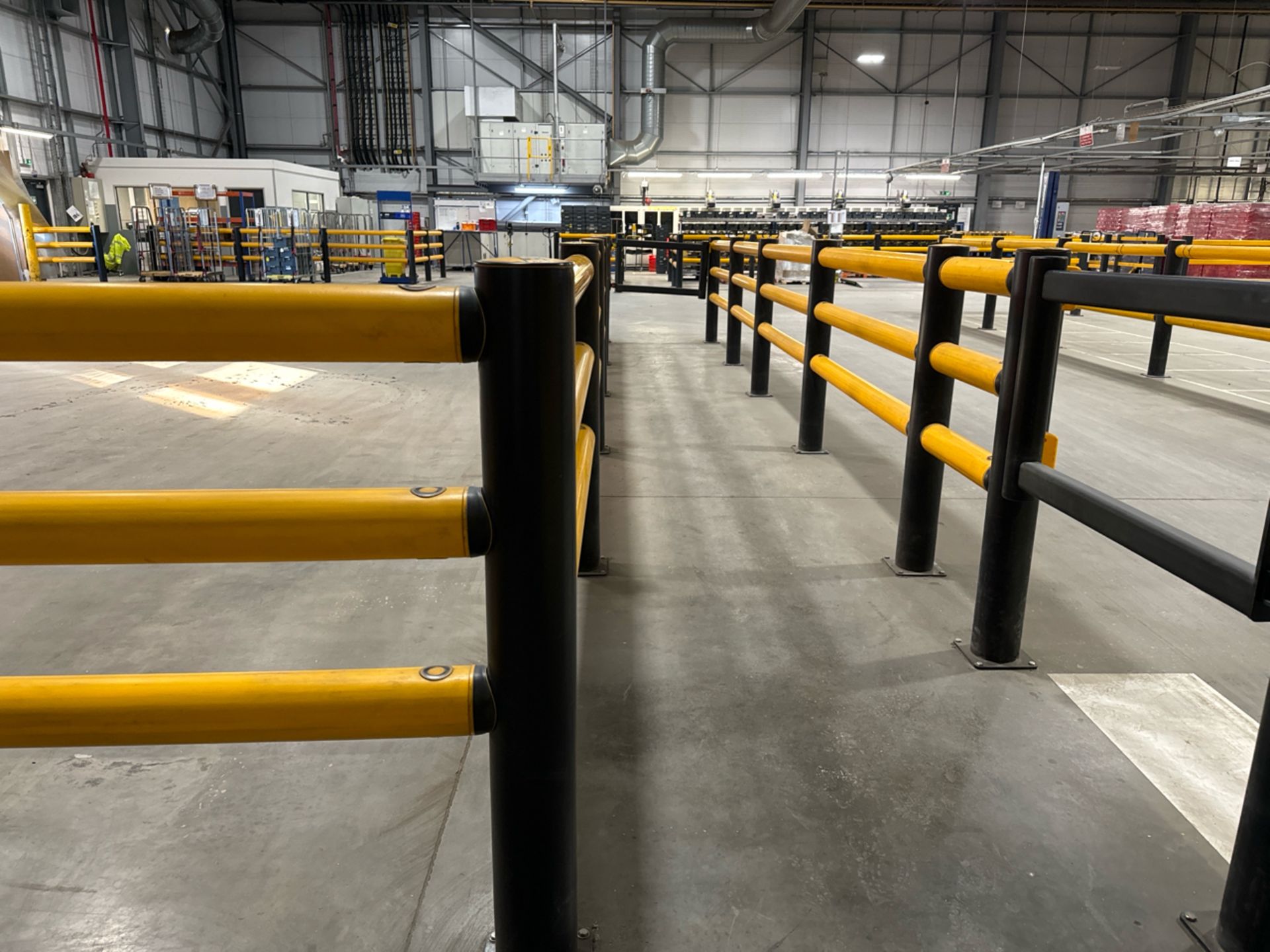 A-Safe Safety Barrier With Gate Yellow & Black Pla - Image 7 of 9