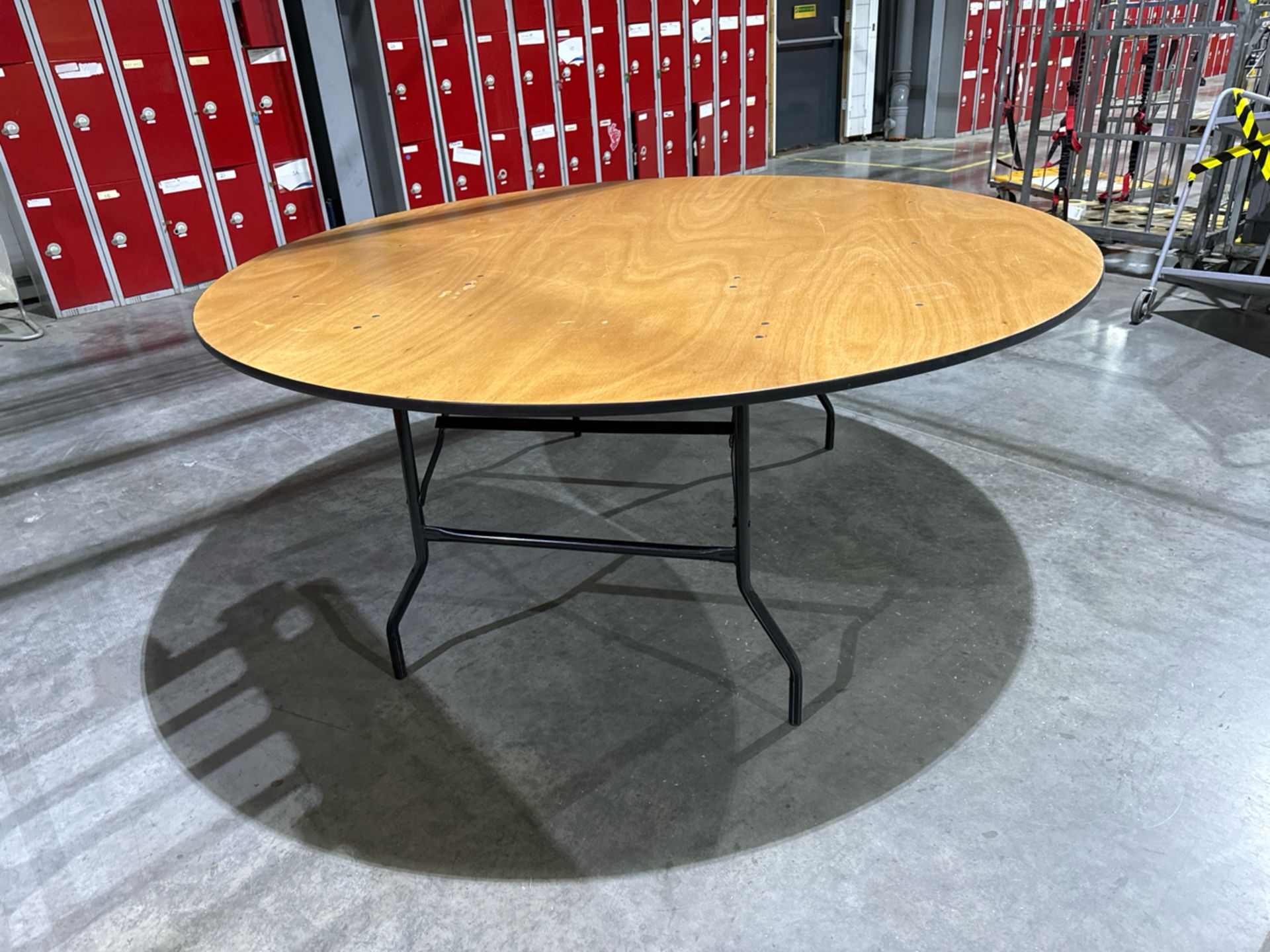 6ft Round Conference Table