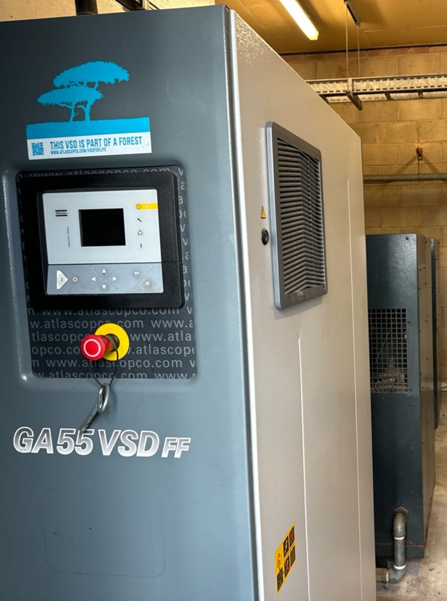 Atlas Copco Floor Mounted Compressor GA 55 VSD + FF - Image 6 of 7