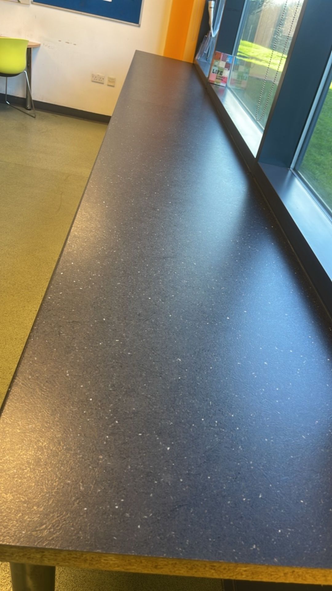 Worktop With Chrome Legs - Image 3 of 5
