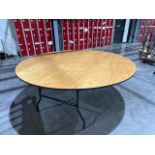 6ft Round Conference Table