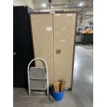 Metal Storage Cabinet x2