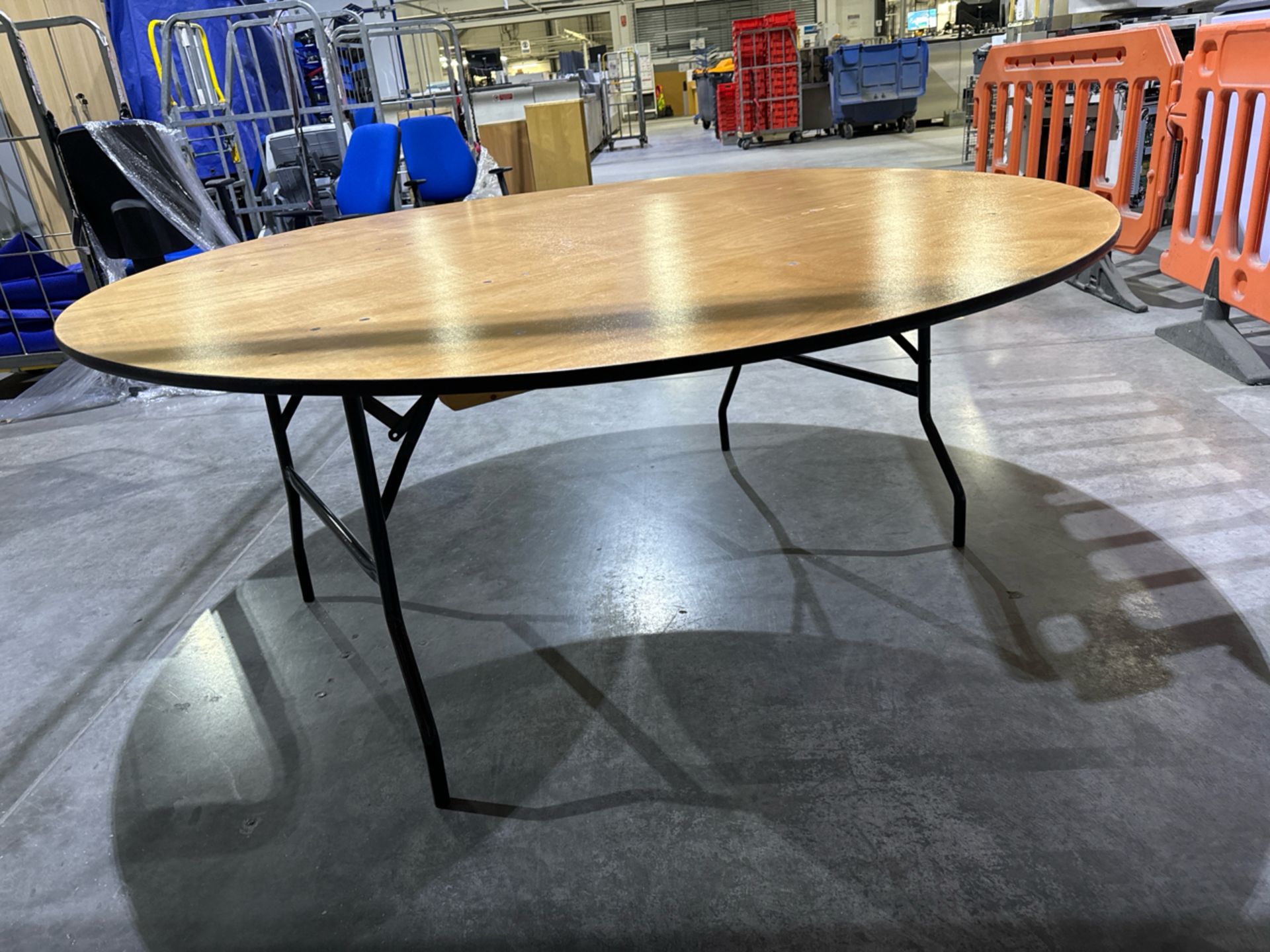 6ft Round Conference Table