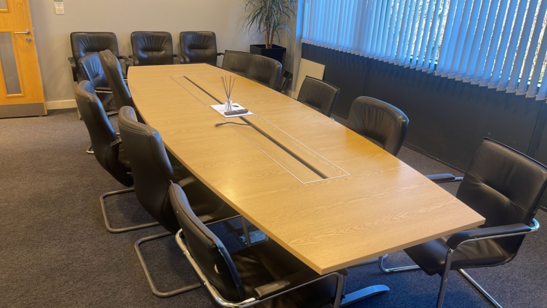 Conference Room Table & Chairs - Image 5 of 14