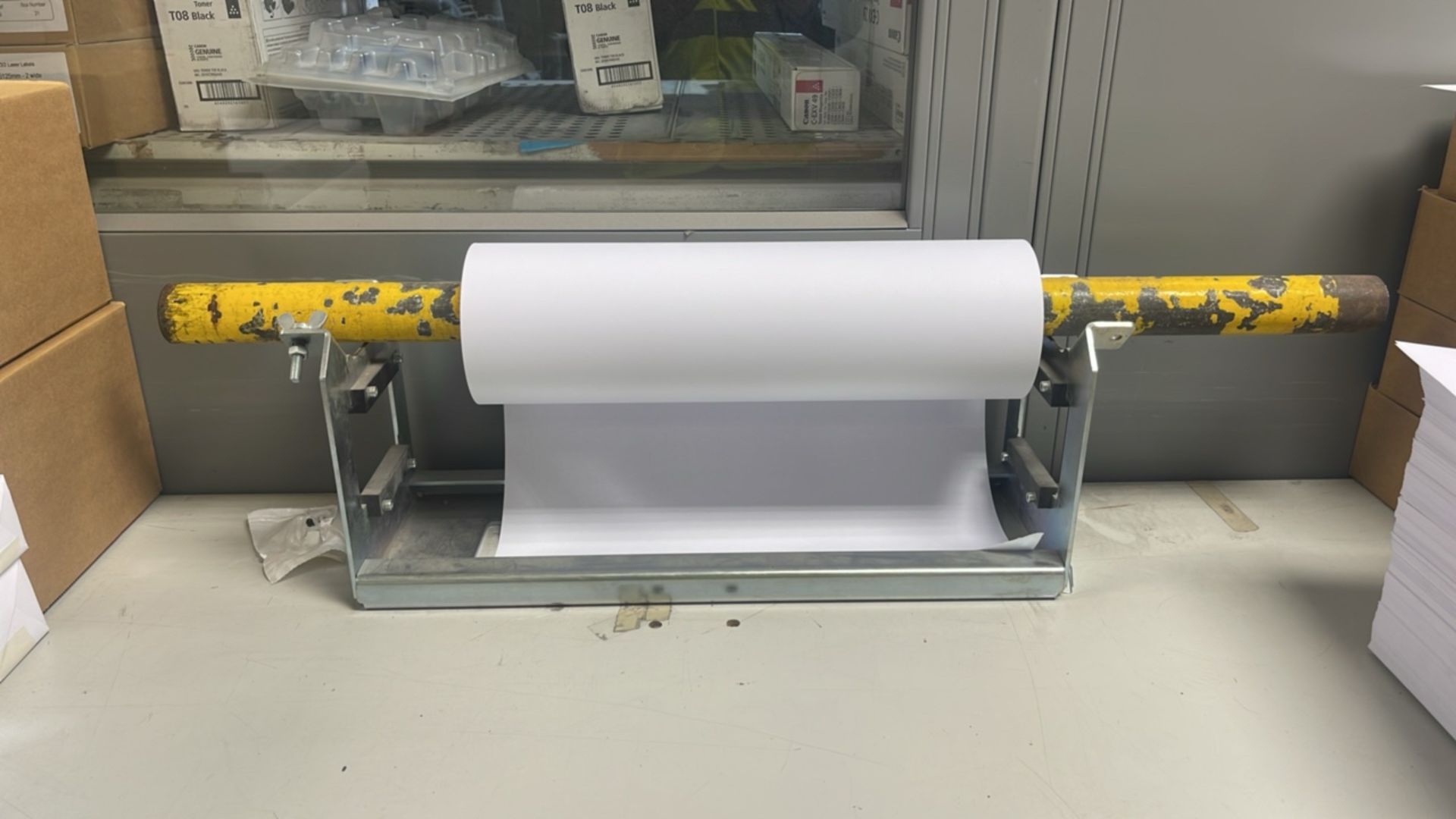 Paper Roller, Bin & Unit - Image 2 of 4