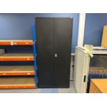 Black Metal Storage Cabinet