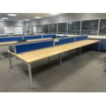 Double Bank Of Hot Desks