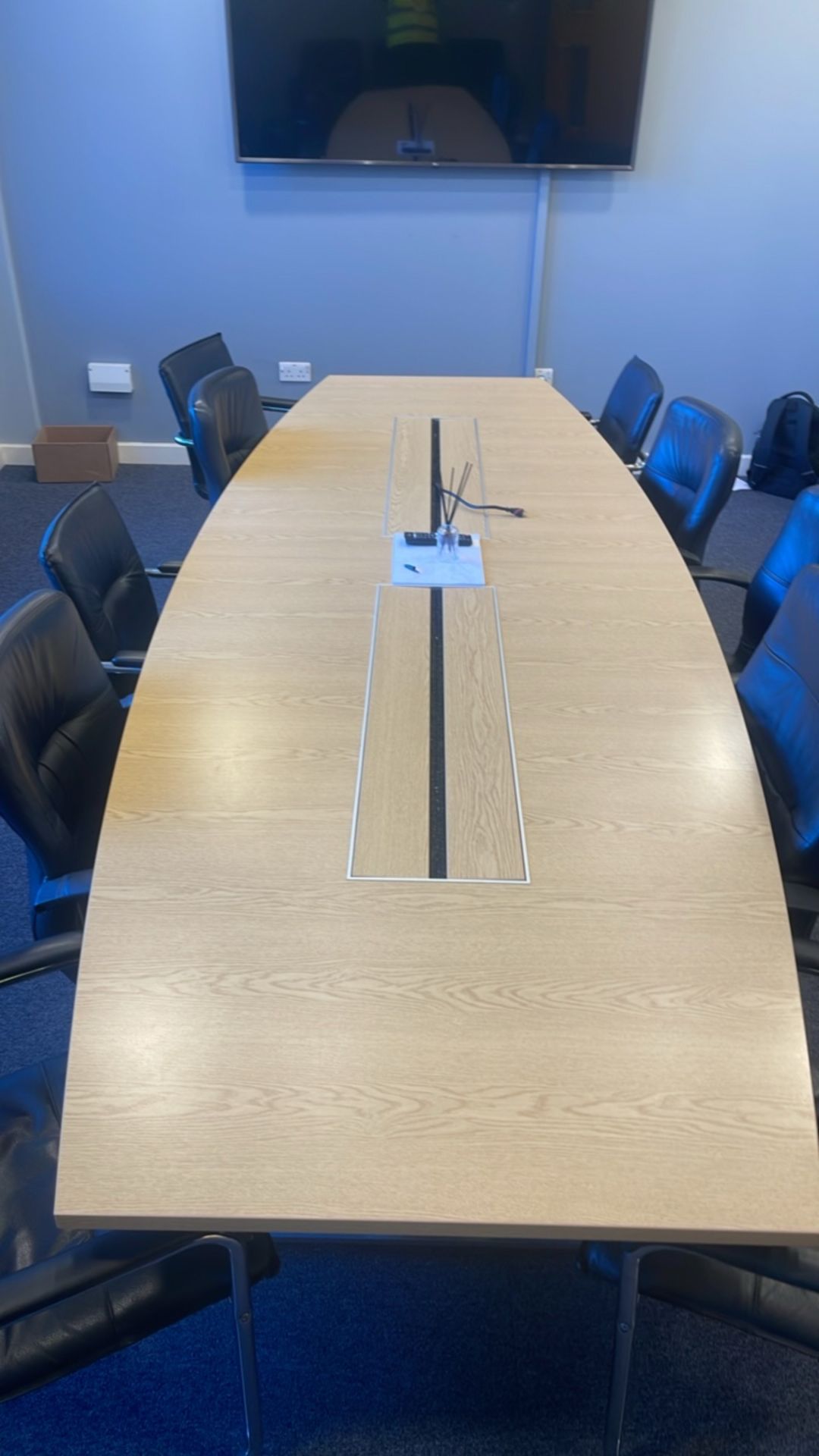 Conference Room Table & Chairs - Image 2 of 14