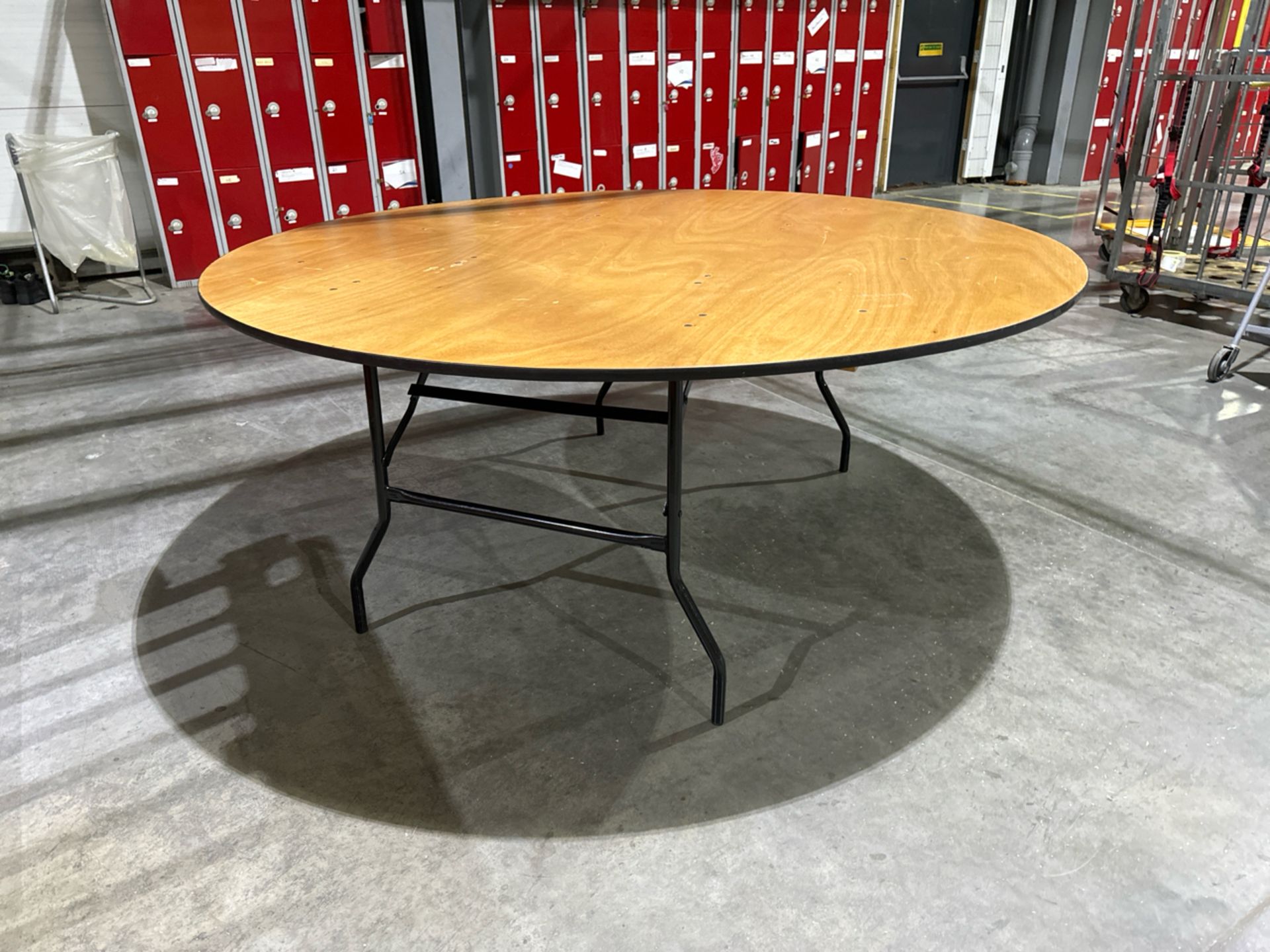 6ft Round Conference Table - Image 3 of 3