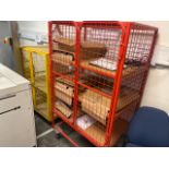 Mobile Cage Storage Units x2