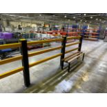 A-Safe Rectangular Safety Barrier Run Yellow & Bla