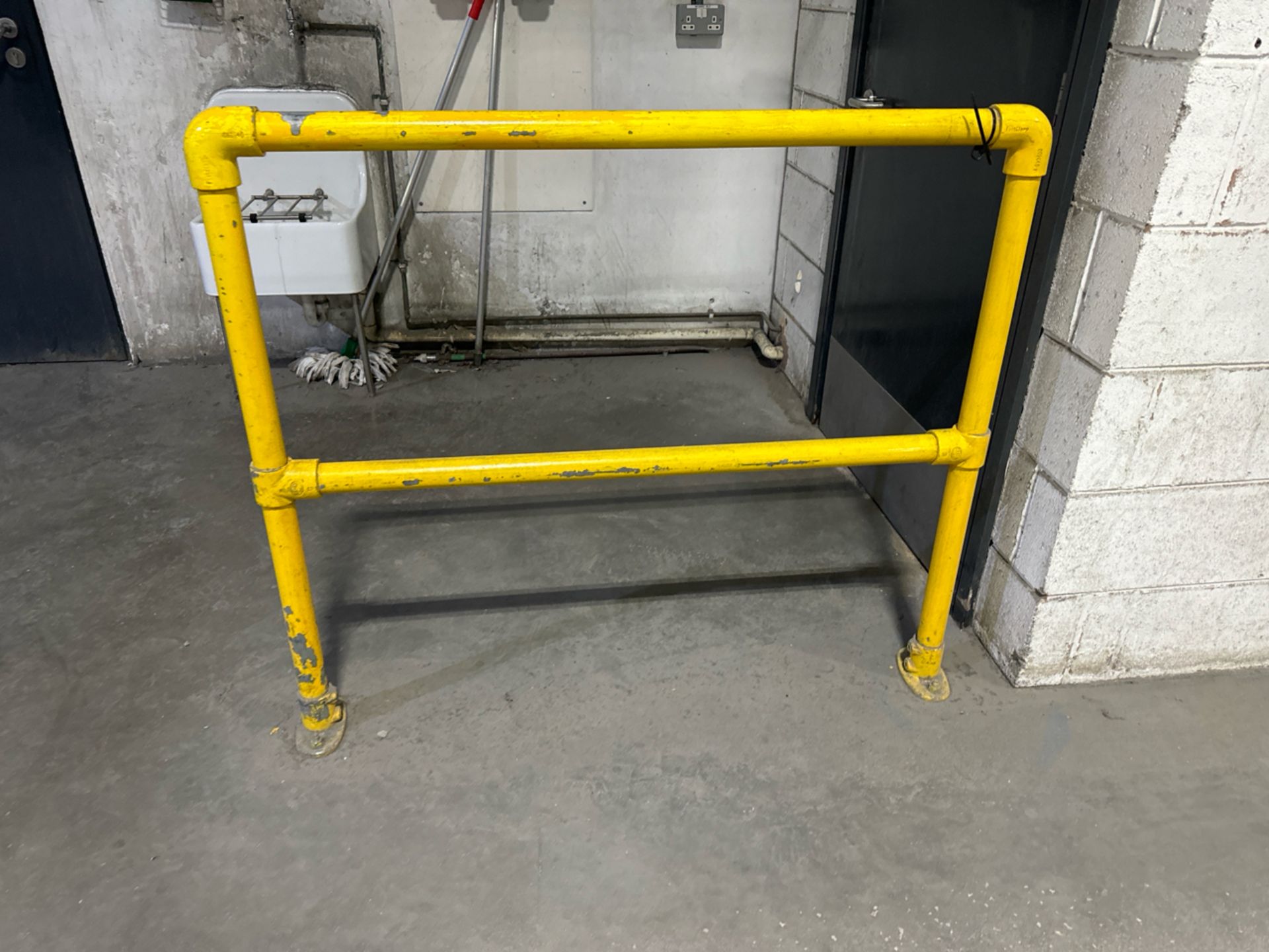 Yellow Metal Safety Barriers - Image 7 of 10