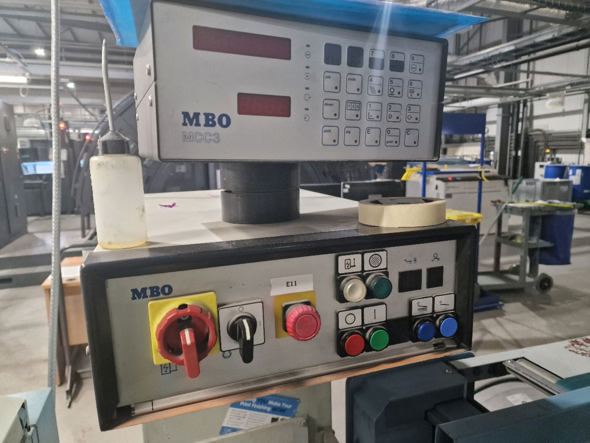 MBO Flat Sheet Folder Printing Machine T 640-R 640 - Image 5 of 9