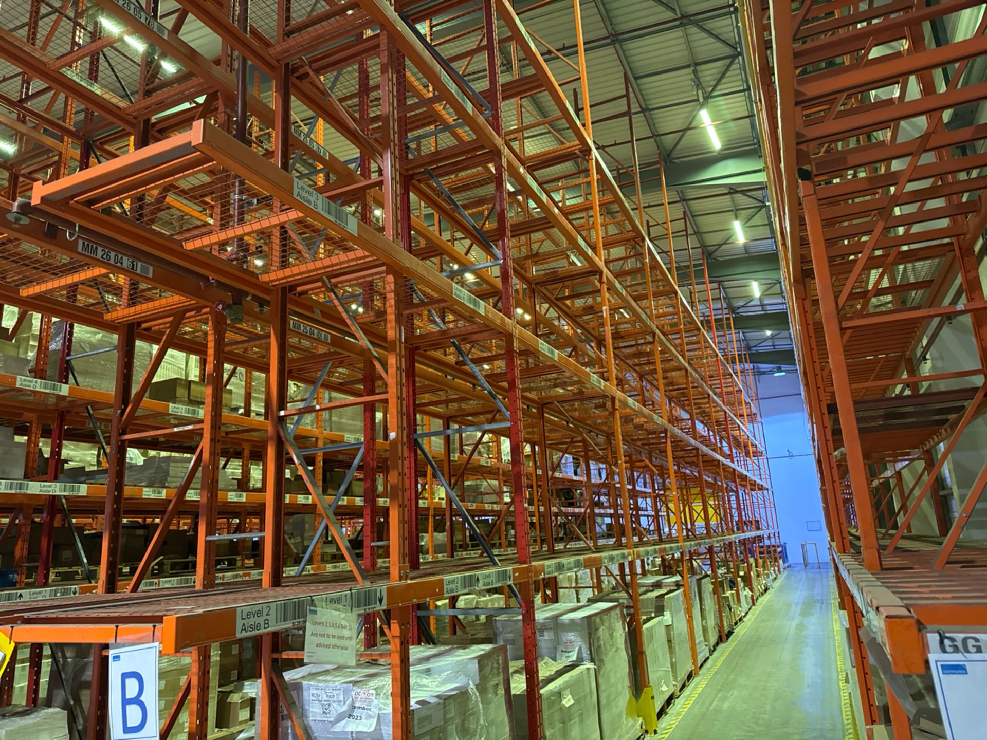 11 Bays Of Boltless Pallet Racking - Image 4 of 11