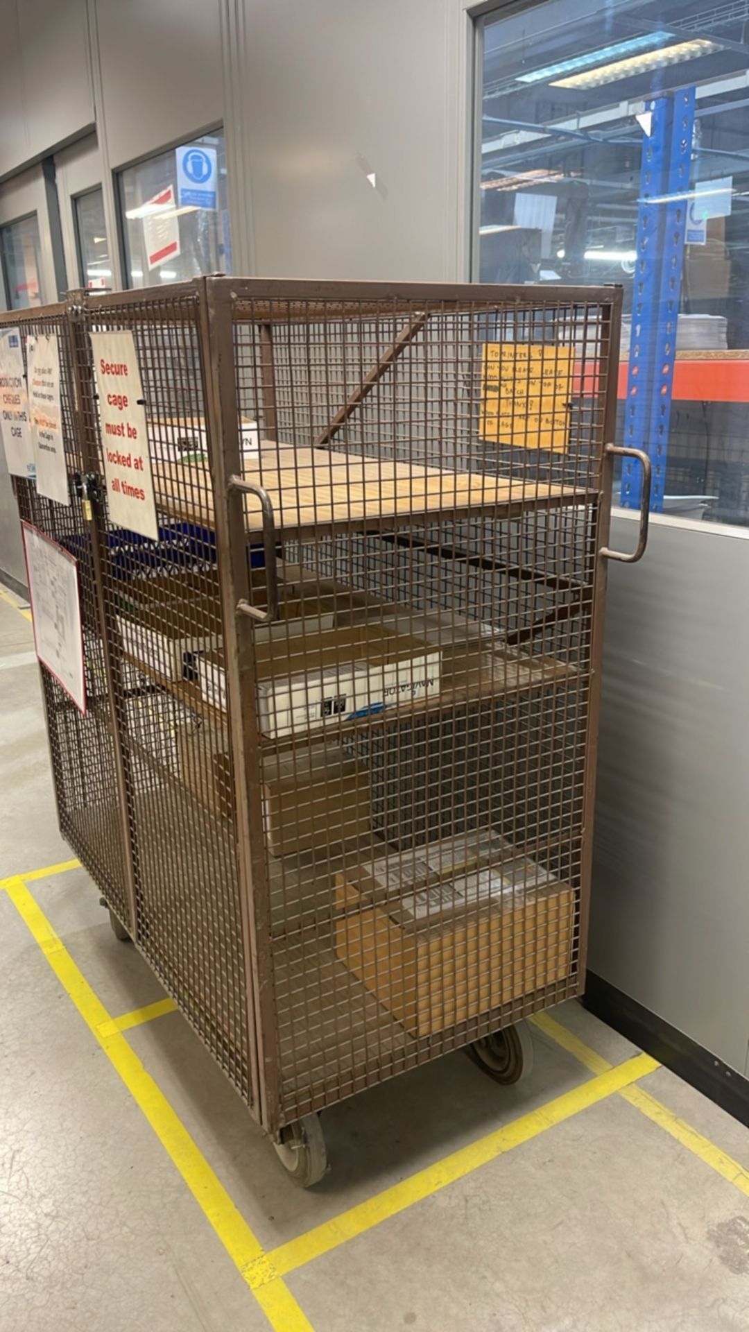 Mobile Cage Storage Unit - Image 2 of 5