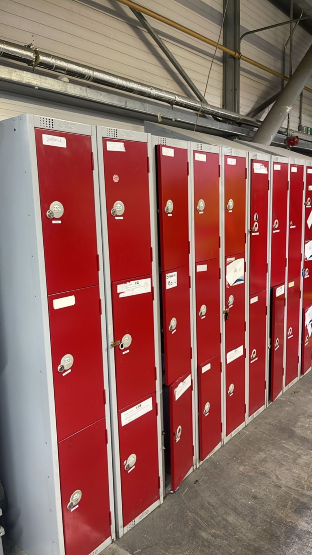 A Run Of 10 Sets Of Lockers - Image 5 of 5