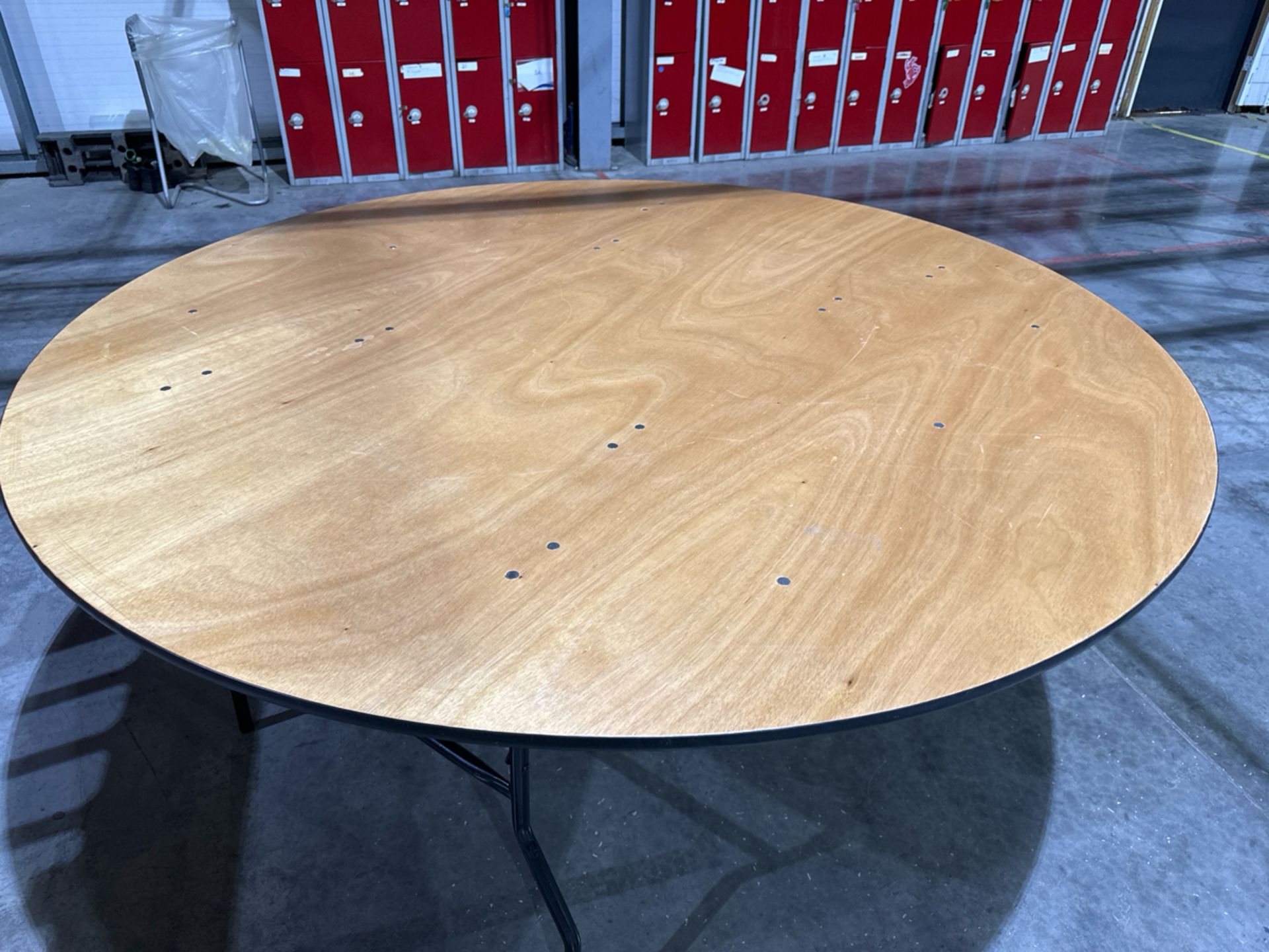 6ft Round Conference Table - Image 3 of 3