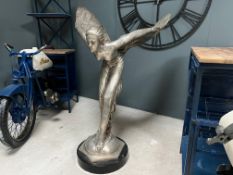 Remarkable Cast Bronze Spirit Of Ecstasy Statue
