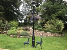 Cast Iron Victorian Style Ladder Bar Lampost