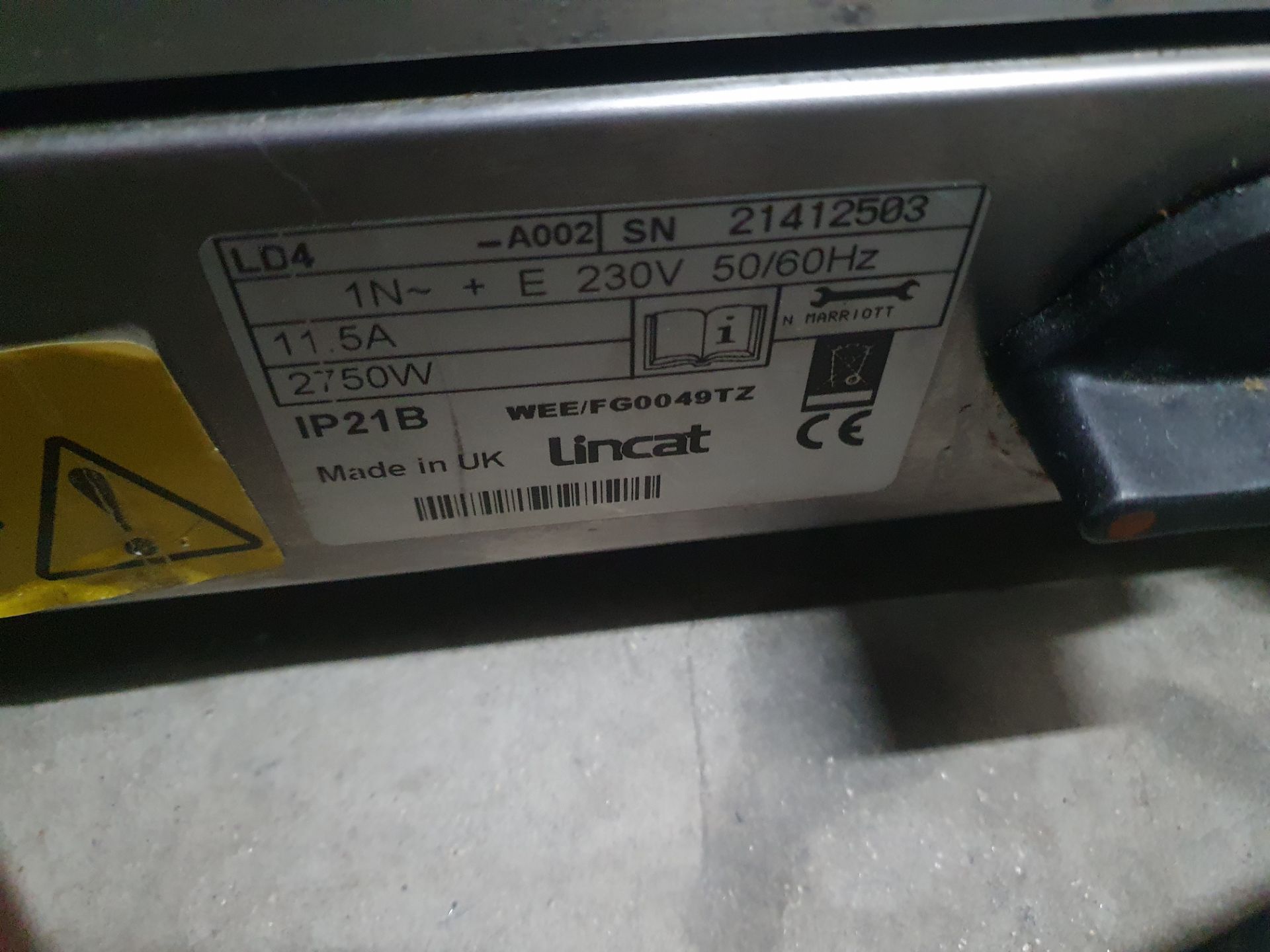 Lincat LD4 Counter-Top Heated Display with Gantry - Bild 3 aus 3