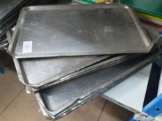 10 x S/S Baking Trays