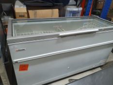 Elcold Glass Top Chest Freezer