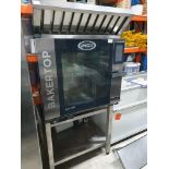 UNOX Bakertop Combi Oven on Stand with Extract