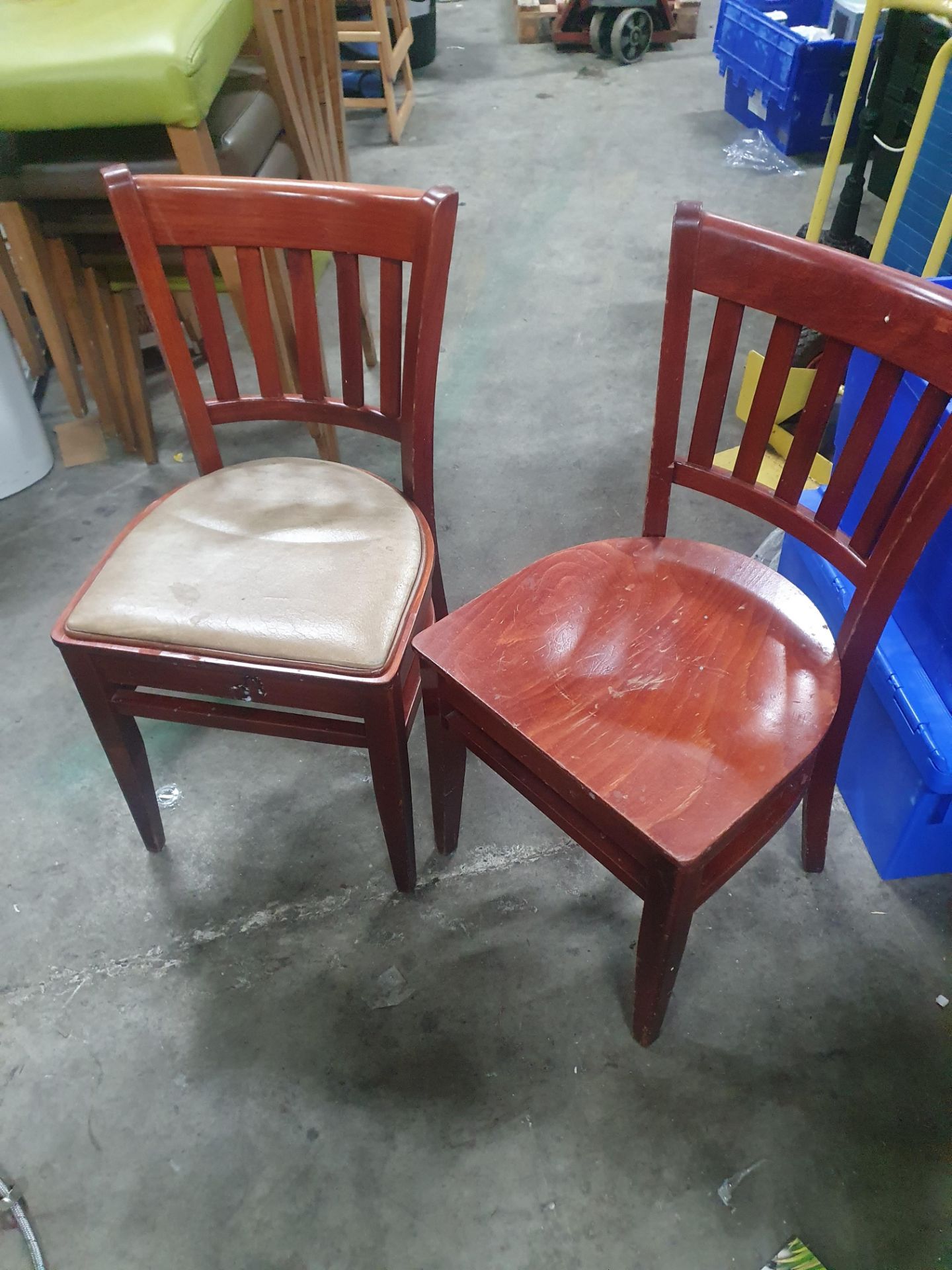 10 x Wooden Chairs