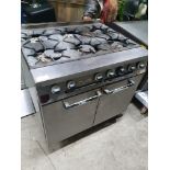 Gas 6 Burner Oven