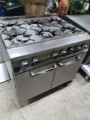 Gas 6 Burner Oven